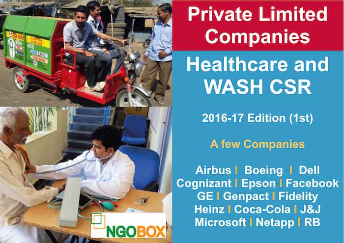 Healthcare and WASH CSR Projects by Private Ltd Companies